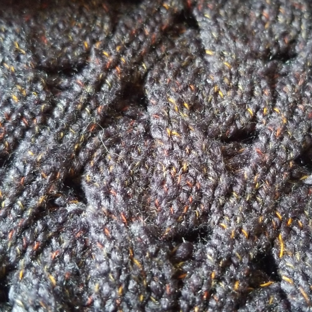 Multi-Colored Crochet Sweater - image 2